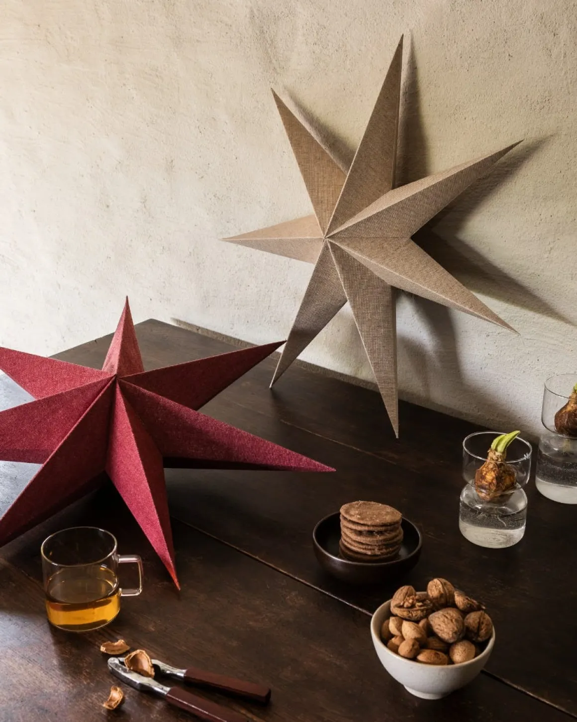 Adventsstjärna Bom 60cm Natur