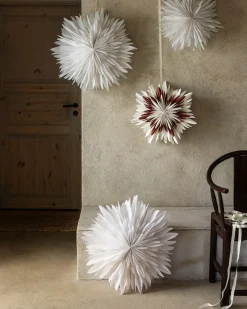 Adventsstjärna Duo 45cm Vit/Röd