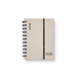 Agenda A6 2026 Beige