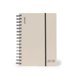 Agenda A5  2025/2026 Beige