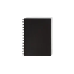 Anteckningsbok A4 Linjerat Svart