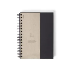 Anteckningsbok A5 Rutat Grafit