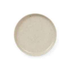 Assiett Bruno 22cm Stengods Spräcklig Beige