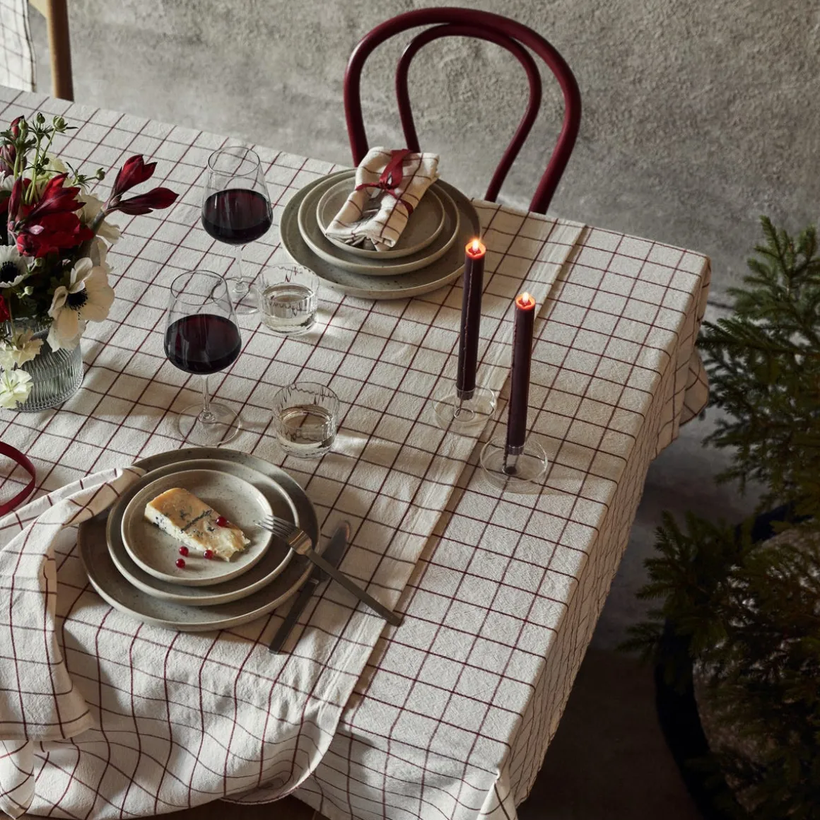 Assiett Bruno 17cm Stengods Spräcklig Beige