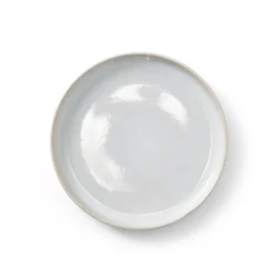 Assiett Bruno Stengods 22cm Vit