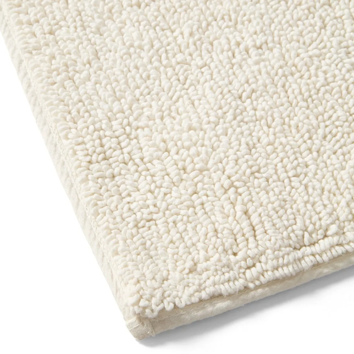 Badrumsmatta Asta 50x70cm Bomull Vit