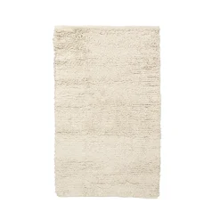 Badrumsmatta Återvunnen Bomull 50x80cm Natur