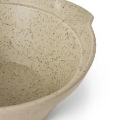 Bakskål 30cm Porslin Beige