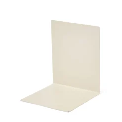 Bokstöd Metall 14x14cm Beige