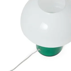 Bordslampa Alba 24x29cm Mörkgrön