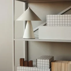 Box Ted 12x17,5cm Mönstrad Beige/Mole