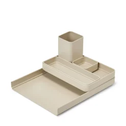 Brevkorg Mono Beige