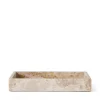 Bricka 26,5x15cm Marmor Beige