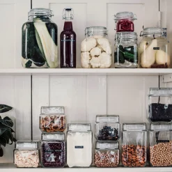 Burk Glas Snäpplock 4,25L