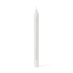 Datumljus Stearin 27,5cm Vit