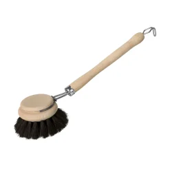 Diskborste Trä/Tagel Svart