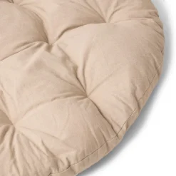 Dyna Rund Slätvävd 130cm Beige
