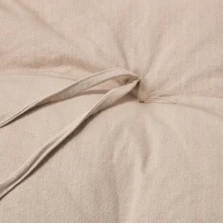 Dyna Rund Slätvävd 130cm Beige