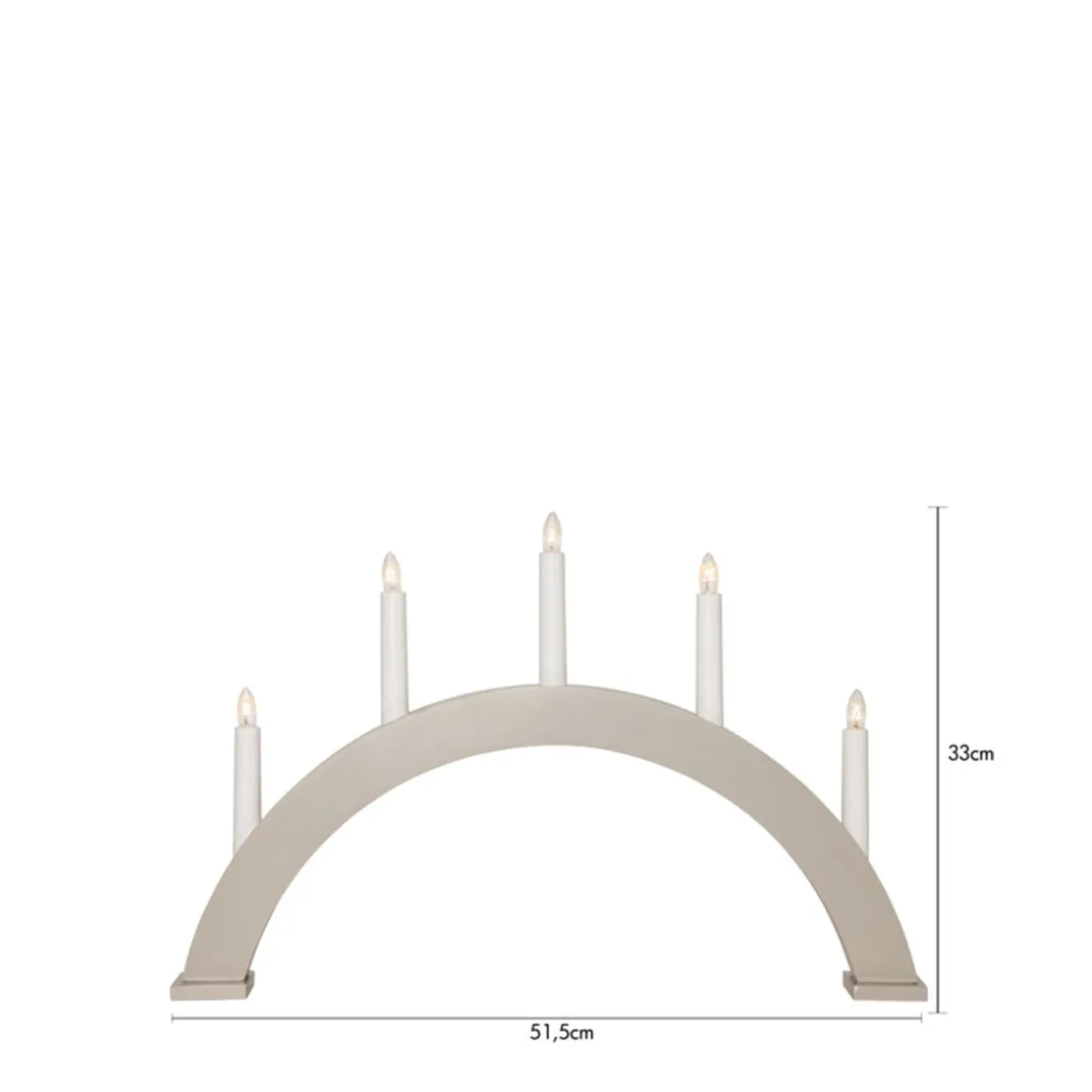 Elljusstake Albo 5L Beige
