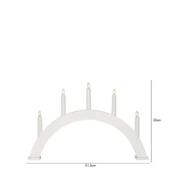 Elljusstake Albo 5L White