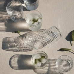 Glas Rilled 20cl Klar