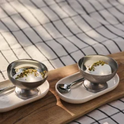 Glassbägare Metall 9,5cm