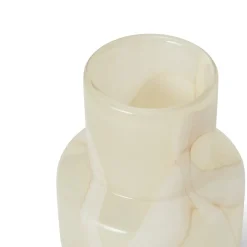 Glasvas Akvarell 15x20cm Beige