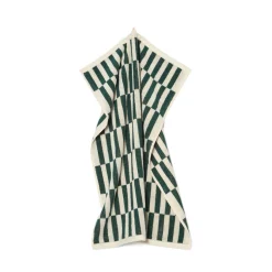 Handduk Avon 50x70cm Bomullsfrotté Grön/Vit