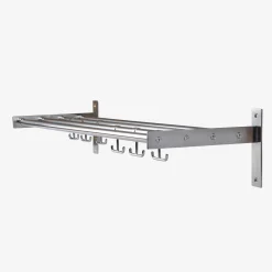 Hatthylla/Skohylla 27x78cm Rostfritt Stål