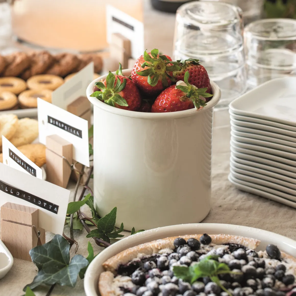 Hängetiketter 10-p Vit