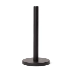 Hushållspappershållare Akacia 28,5cm Svart