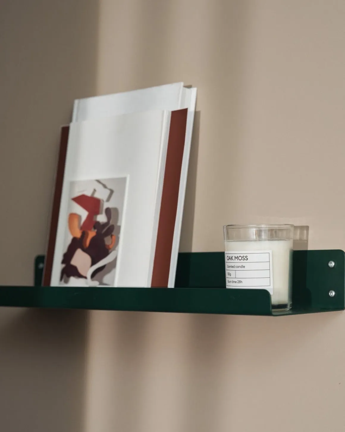 Hylla Neo 48x12cm Mörkgrön