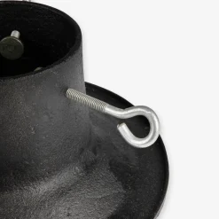 Julgransfot Gjutjärn 28cm Svart