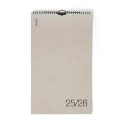 Kalender Kolumn 2025/2026 Beige
