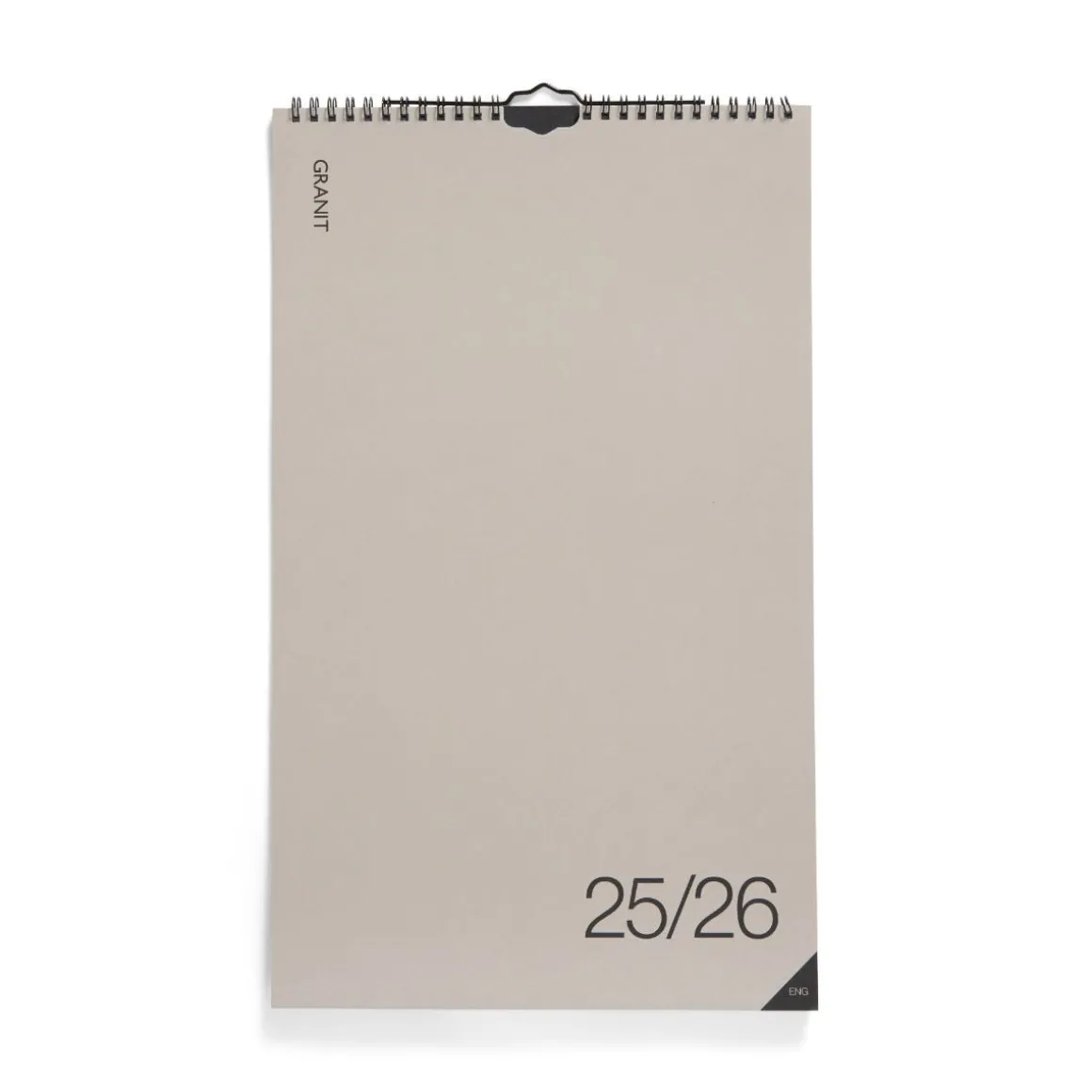 Kalender Kolumn 2025/2026 Engelska Beige