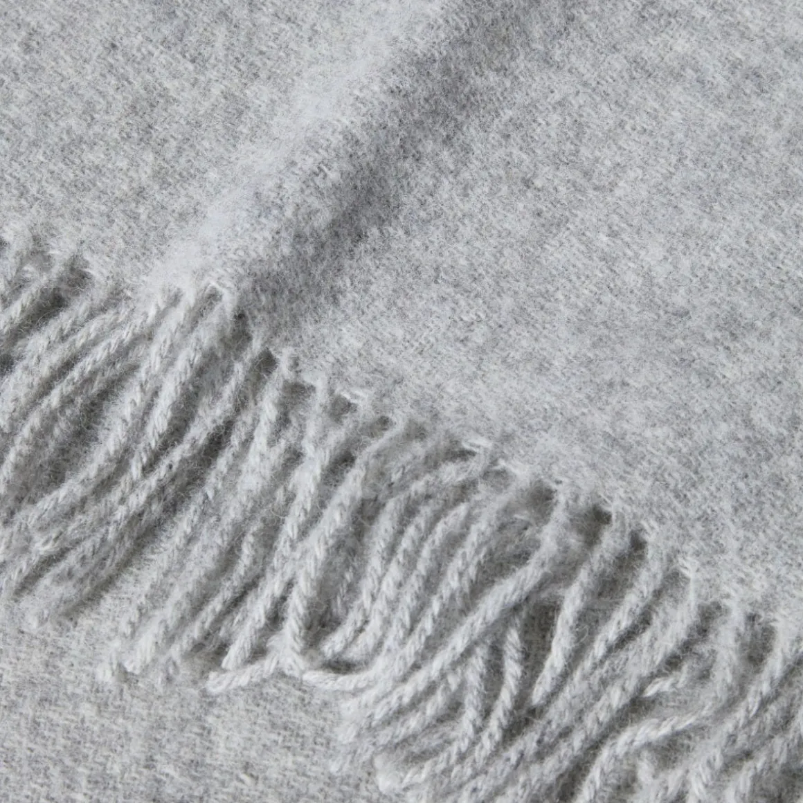 Klippan Ullpläd 130x200cm Grå Melange