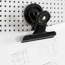 Klämma Magnet 3x5cm Svart