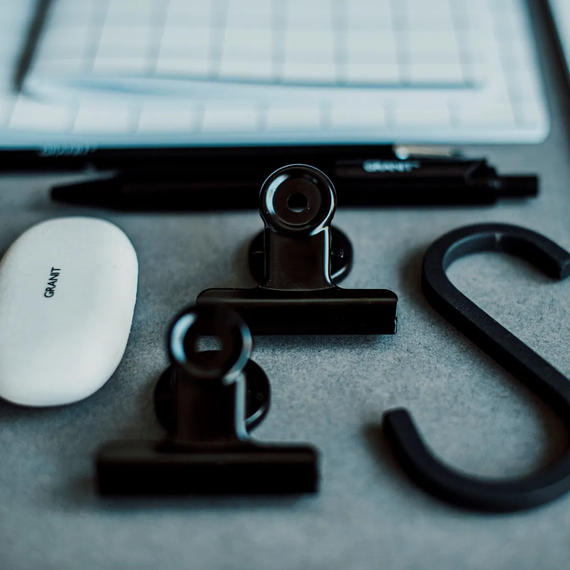 Klämma Magnet 3x5cm Svart