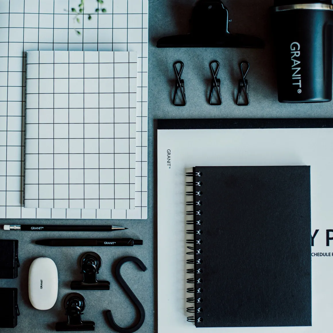 Klämma Magnet 3x5cm Svart