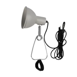 Klämspot Rund Ljusgrå