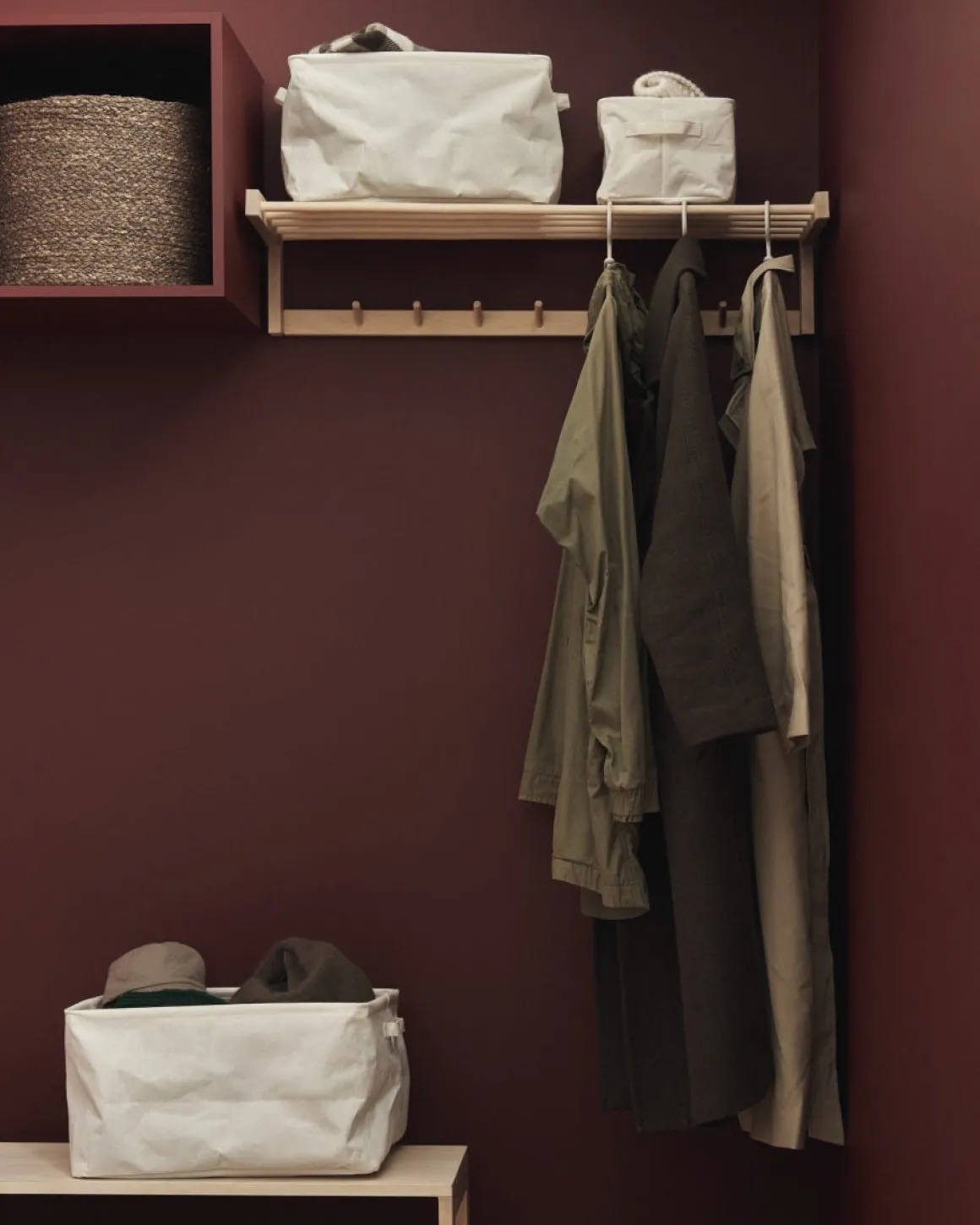 Korg Hopvikbar 27x39cm Offwhite