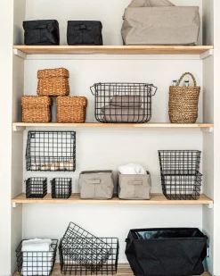 Korg Hopvikbar 27x39cm Svart