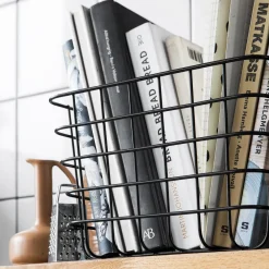 Korg Metall 17x27cm Svart