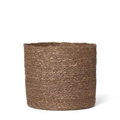 Korg Risstrå 28x25cm Mörkbrun