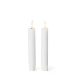 Kronljus LED 15cm 2-p Vit