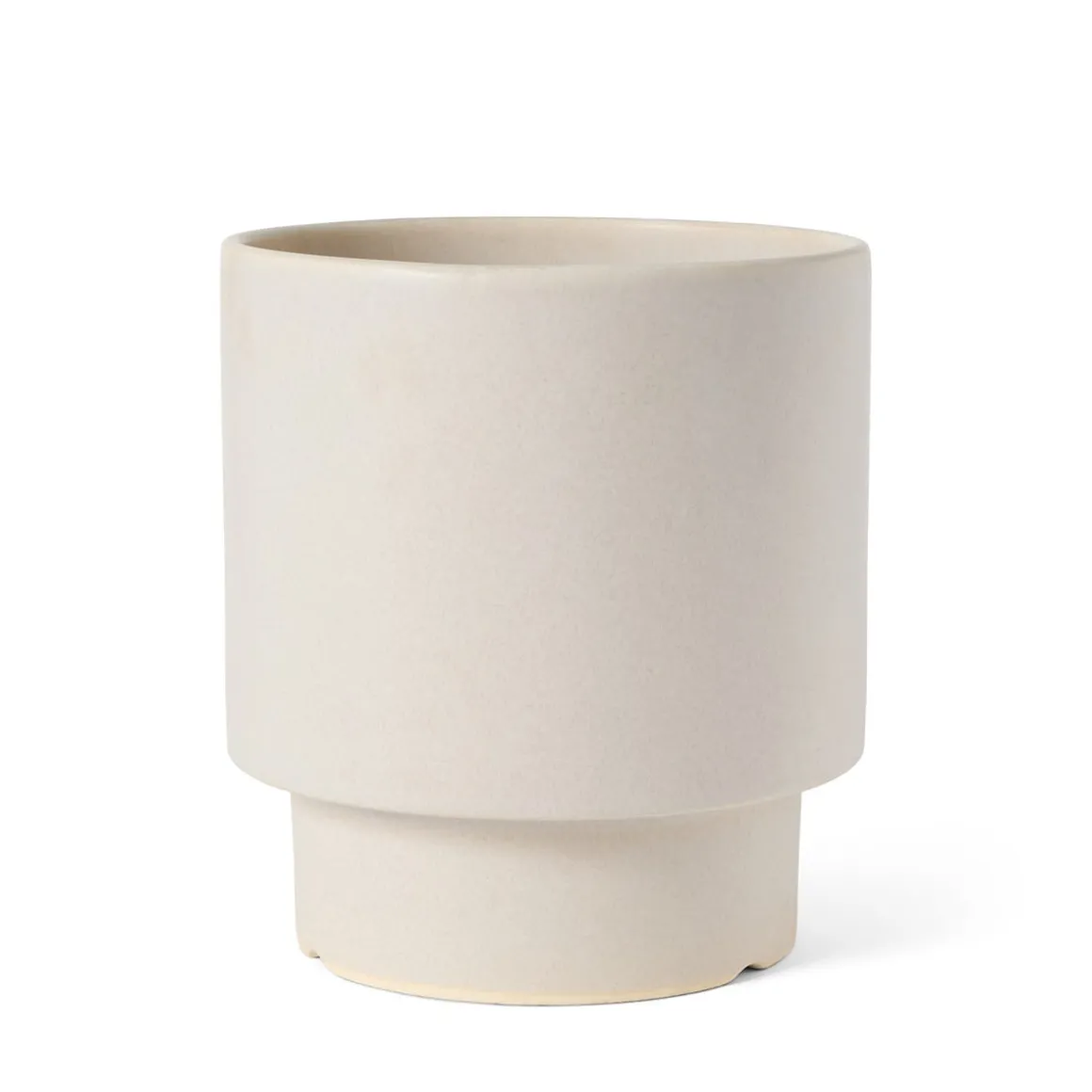 Kruka Stengods Fat 32cm Beige