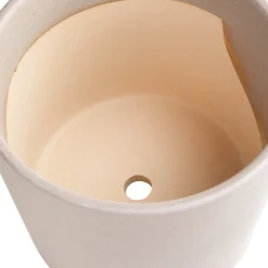 Kruka/Fat Stengods 14cm Beige