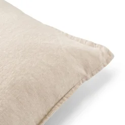 Kudde Linne 50x70cm Ljus Beige