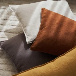 Kudde Linne 50x70cm Ljus Beige