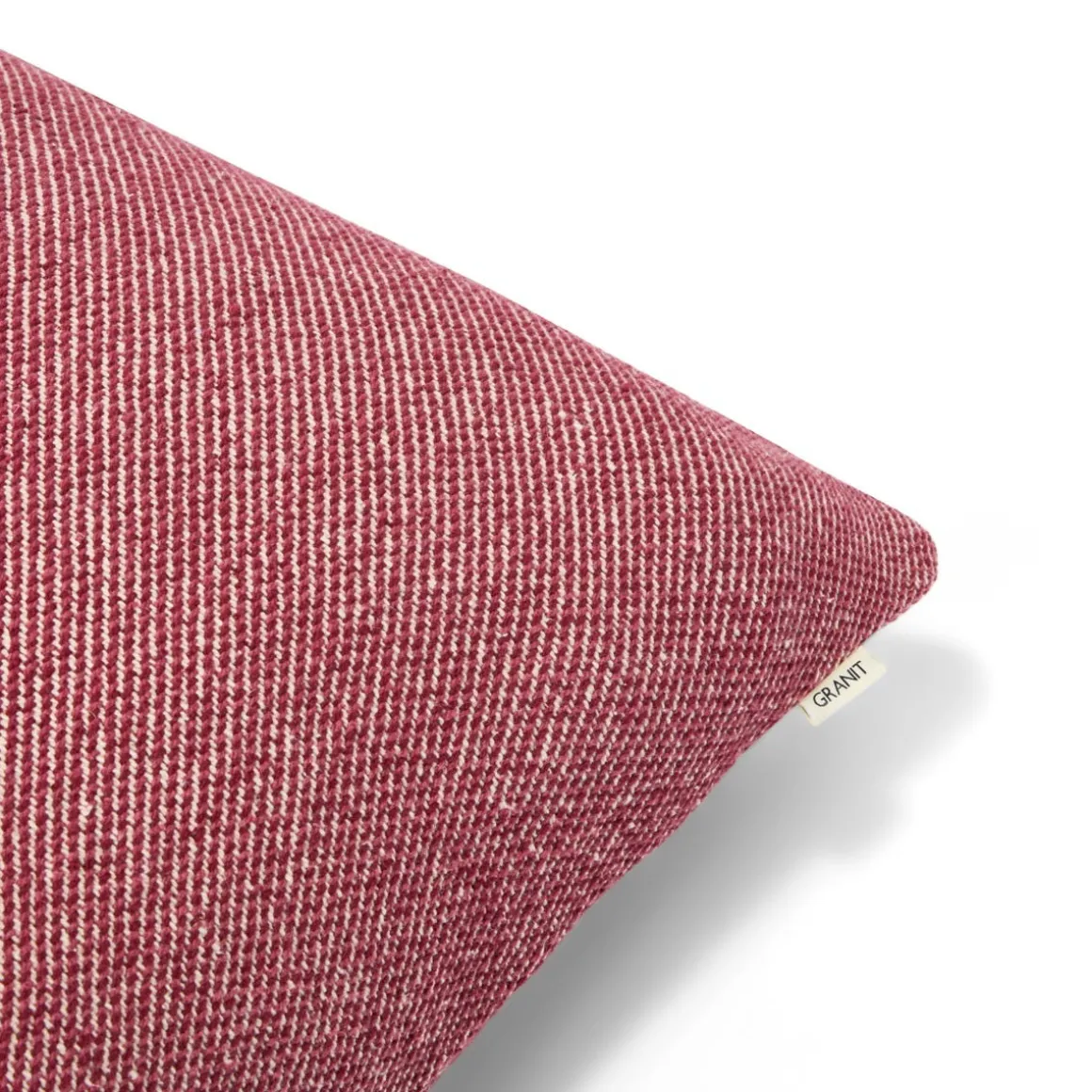 Kuddfodral Bomull Structura 50x50cm Röd
